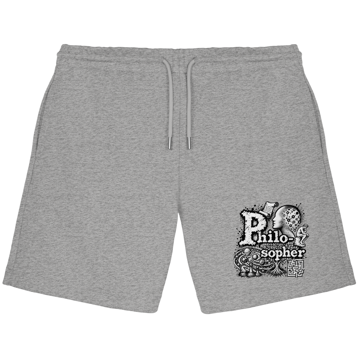 The Philosopher - Organic Jogger Shorts