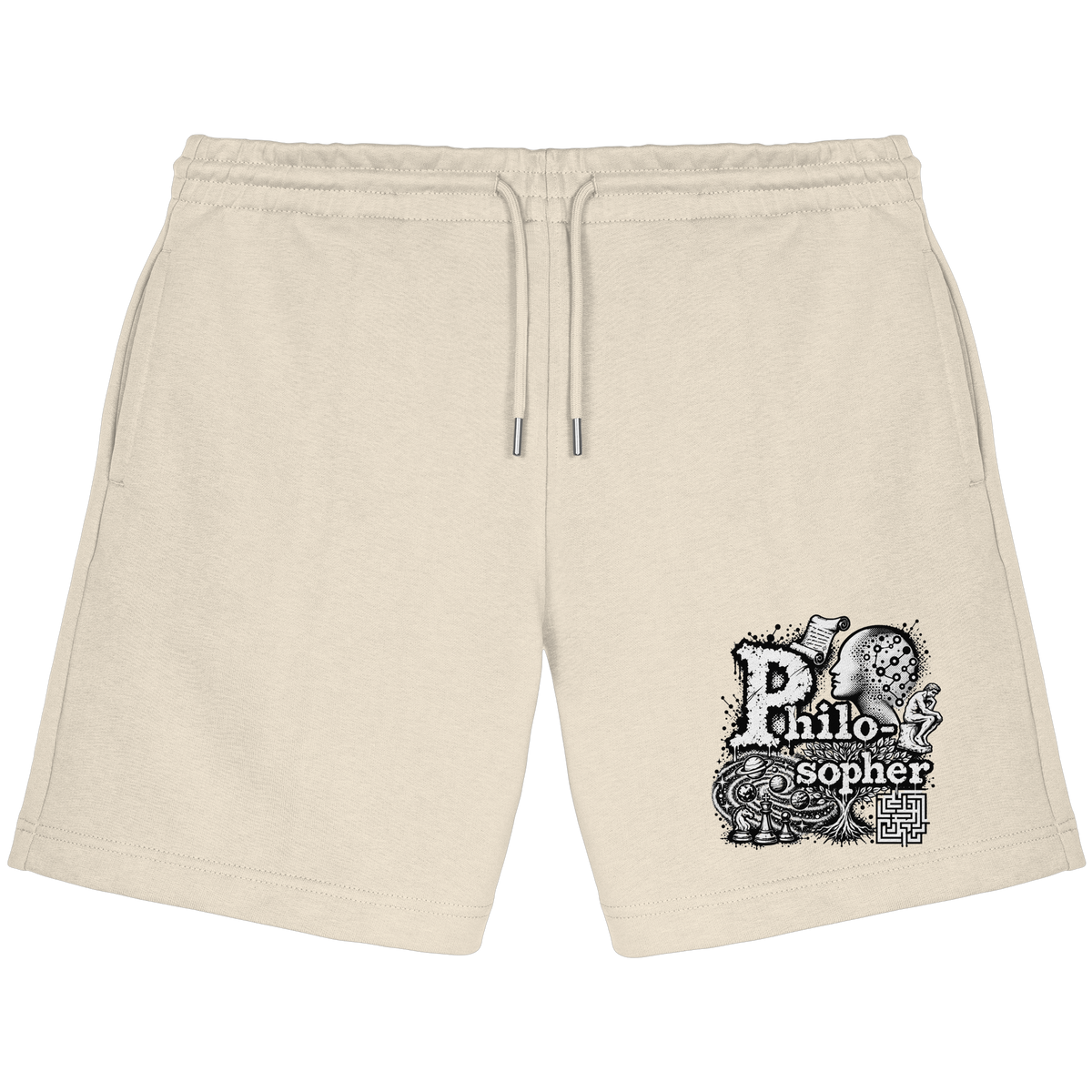 The Philosopher - Organic Jogger Shorts