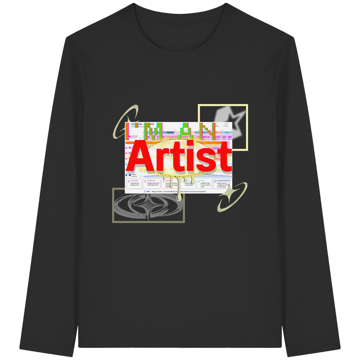 The Artist - Organic Longsleeve T-Shirt