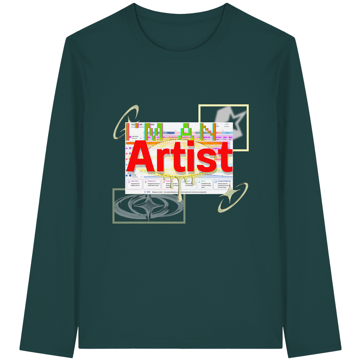 The Artist - Organic Longsleeve T-Shirt
