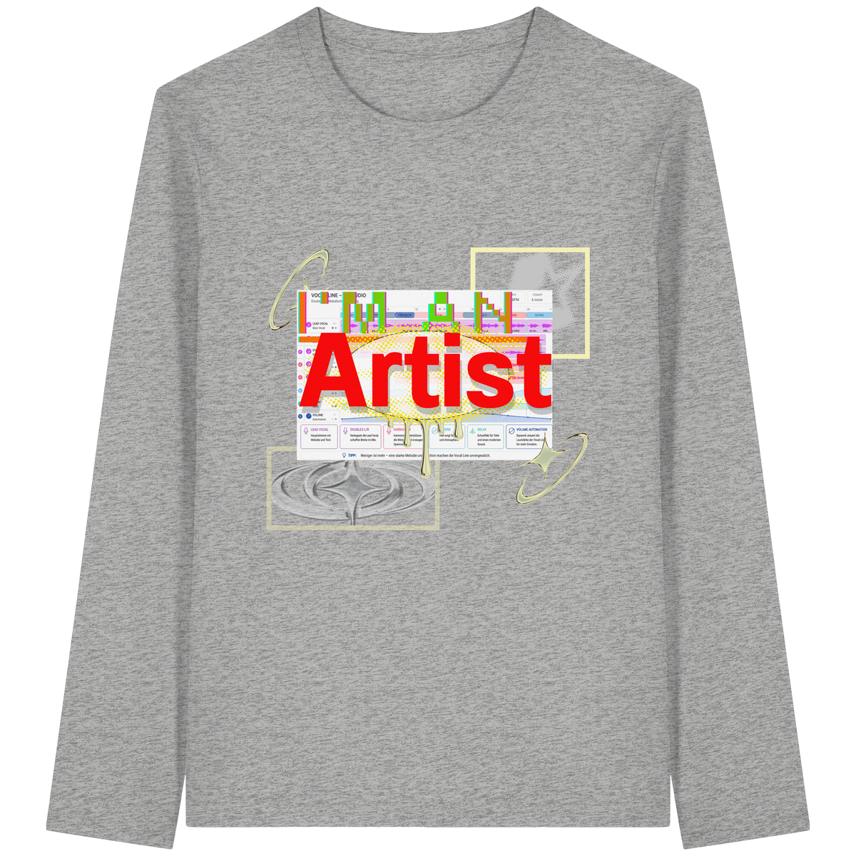 The Artist - Organic Longsleeve T-Shirt