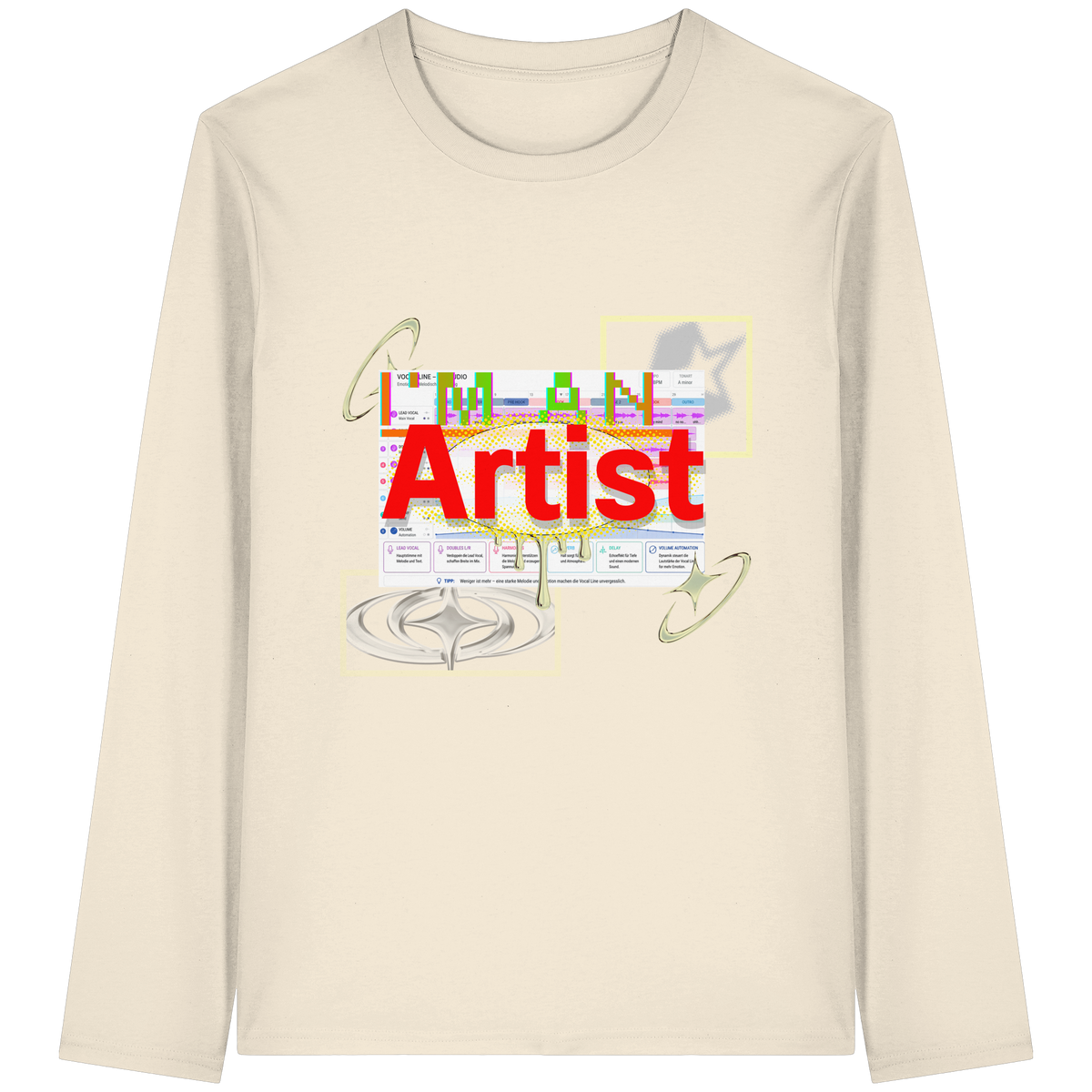The Artist - Organic Longsleeve T-Shirt