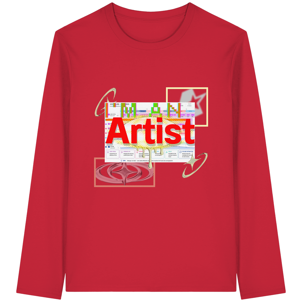 The Artist - Organic Longsleeve T-Shirt