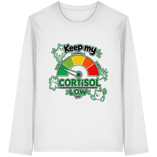 low CORTiSOL - Organic Longsleeve T-Shirt