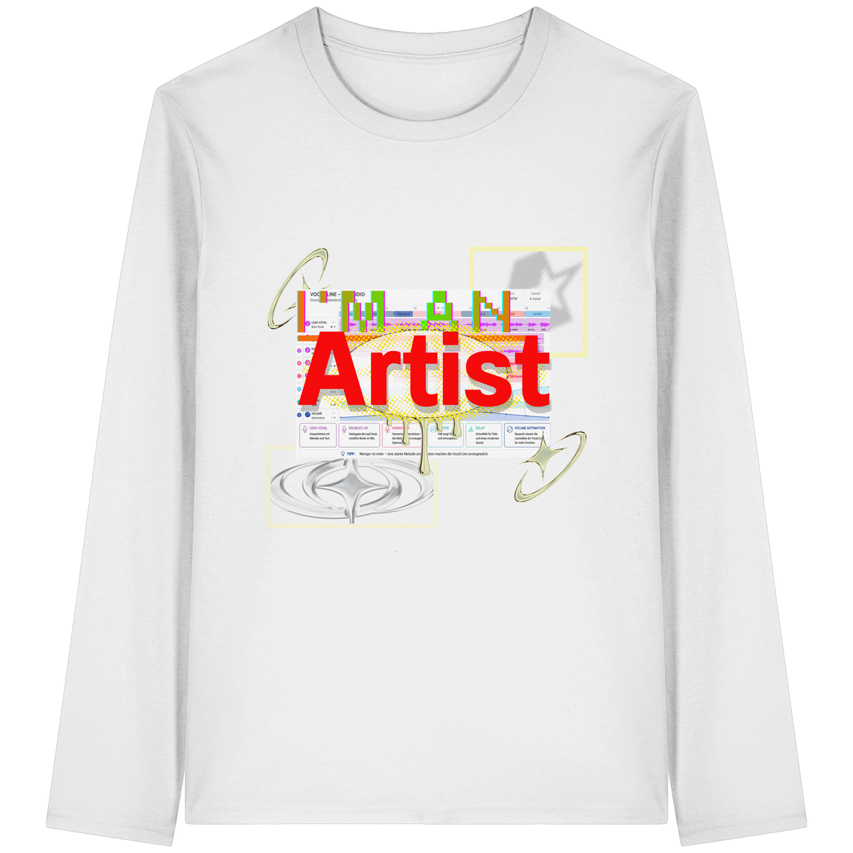 The Artist - Organic Longsleeve T-Shirt