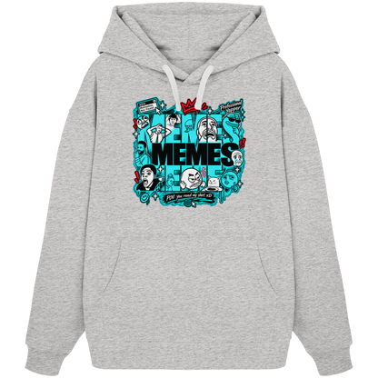 The Meme - Organic Oversize Hoodie