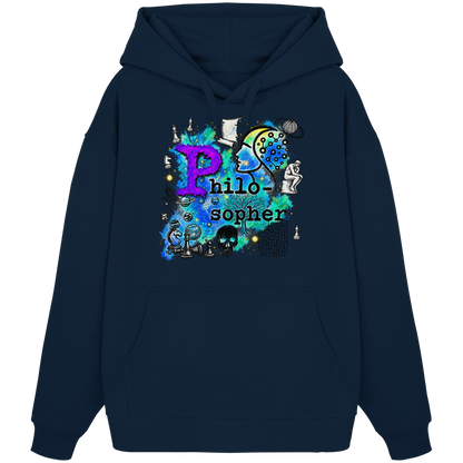 The Philosopher - Organic Oversize Hoodie