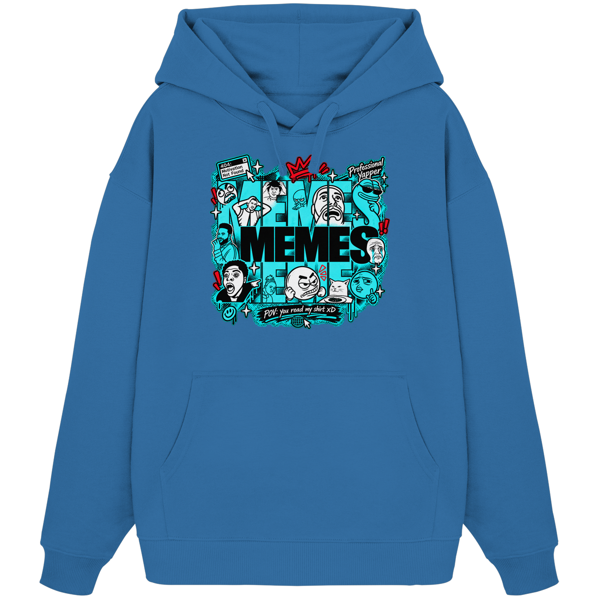 The Meme - Organic Oversize Hoodie