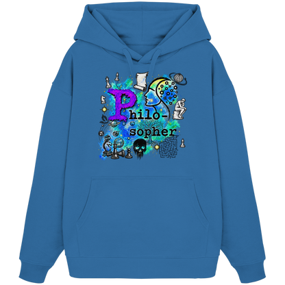 The Philosopher - Organic Oversize Hoodie
