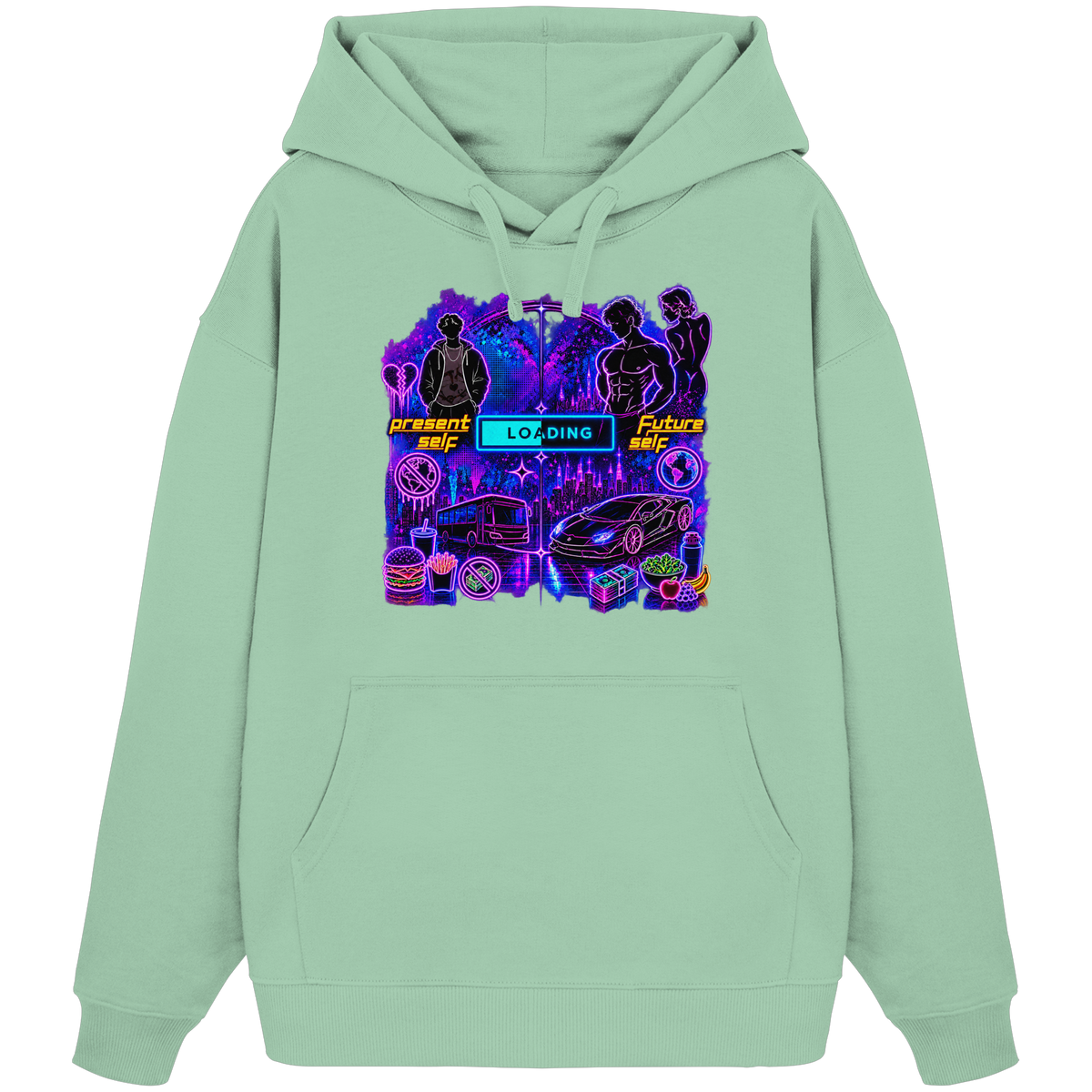 LOADiNG - Organic Oversize Hoodie