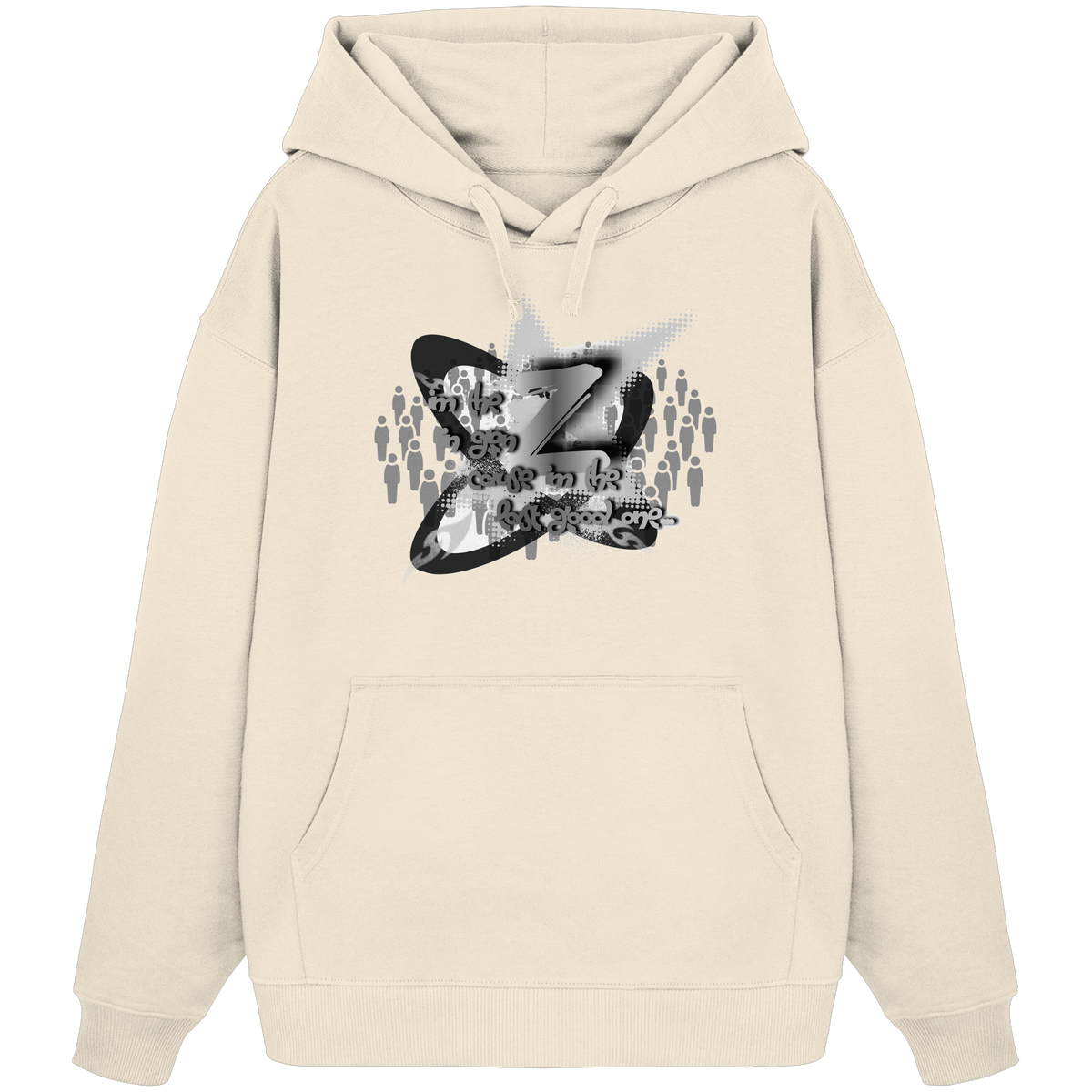 The Rebellion Z BASiC - Organic Oversize Hoodie