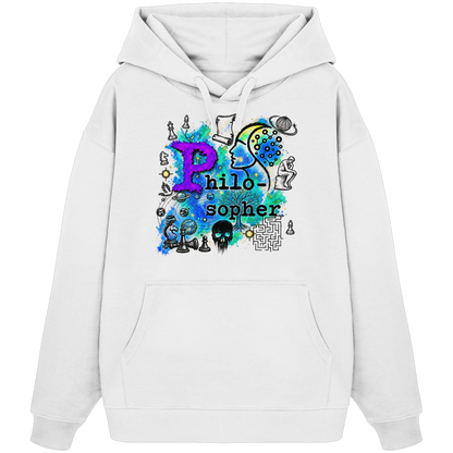 The Philosopher - Organic Oversize Hoodie