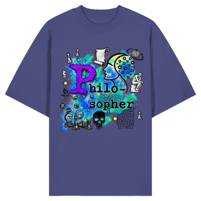 The Philosopher - Organic Oversize Shirt