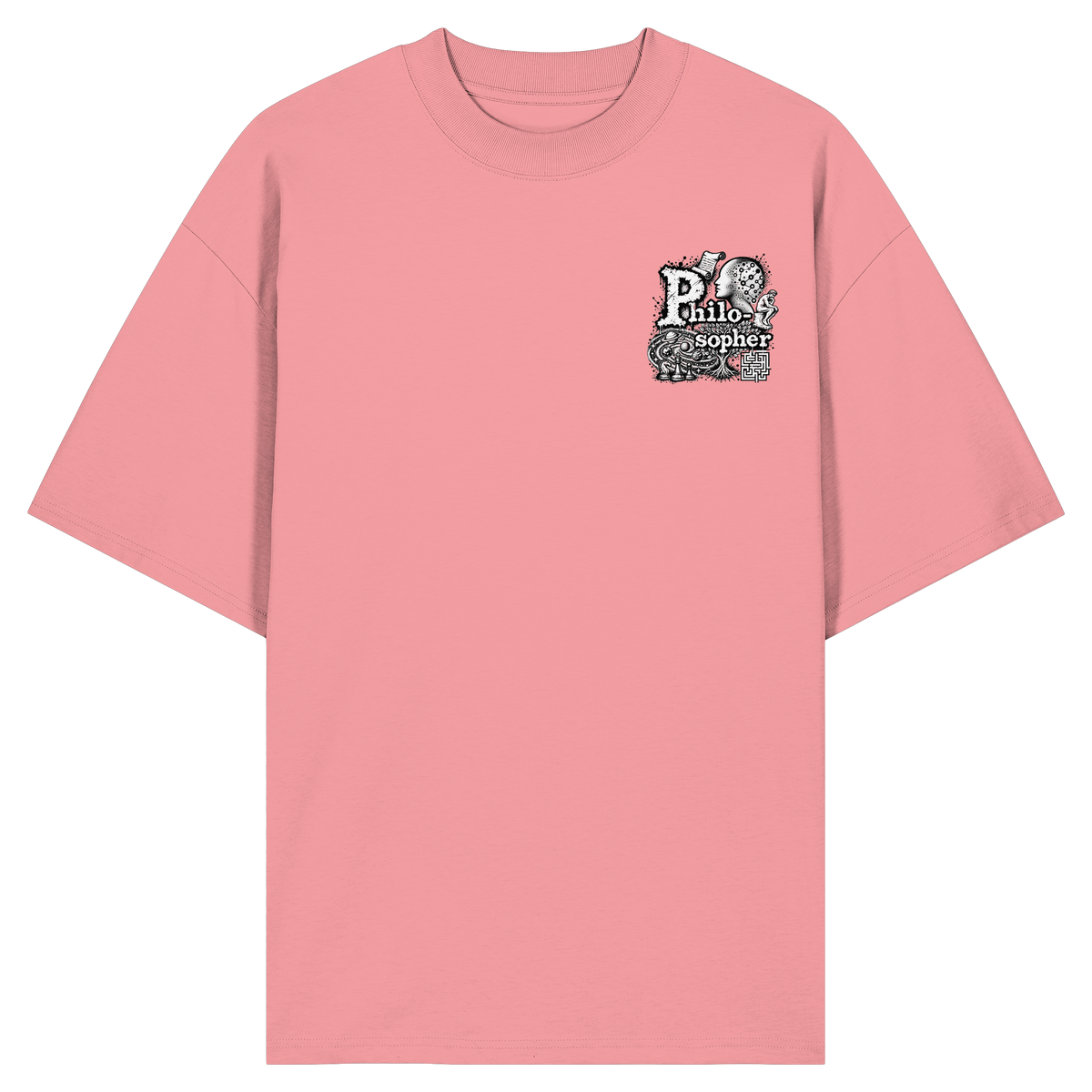 The Philosopher - Organic Oversize Shirt