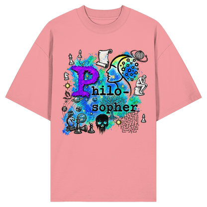 The Philosopher - Organic Oversize Shirt