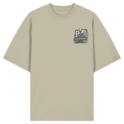 The Philosopher - Organic Oversize Shirt