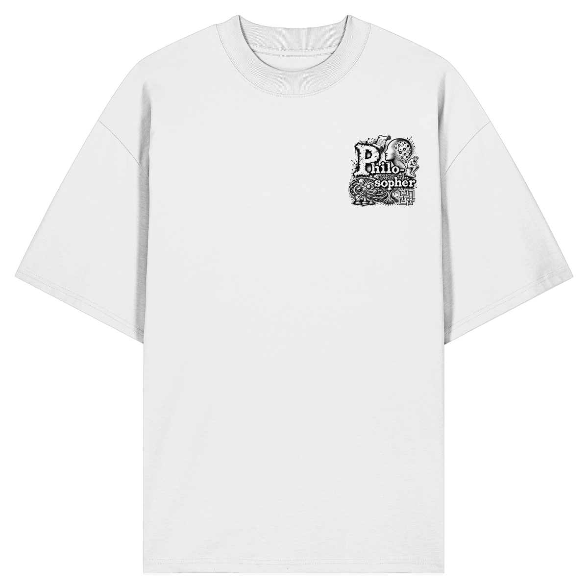The Philosopher - Organic Oversize Shirt