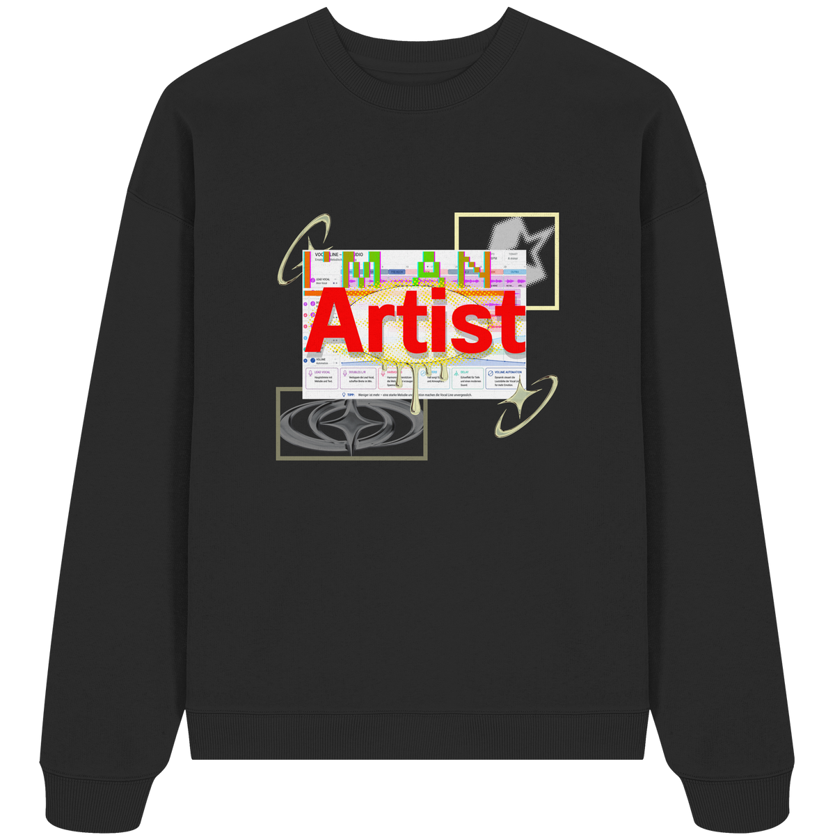 The Artist - Organic Oversize Sweatshirt
