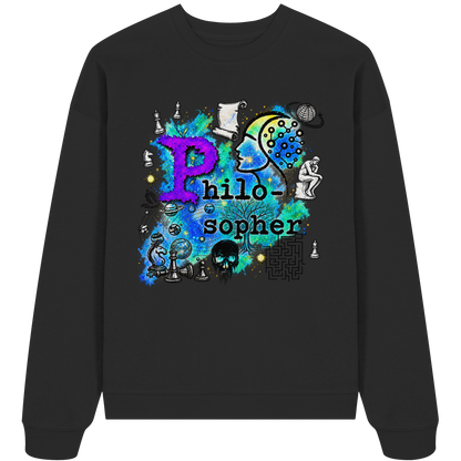 The Philosopher - Organic Oversize Sweatshirt
