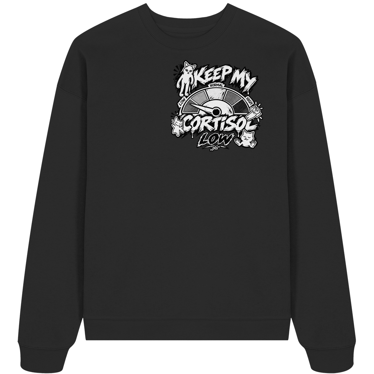 low CORTiSOL - Organic Oversize Sweatshirt