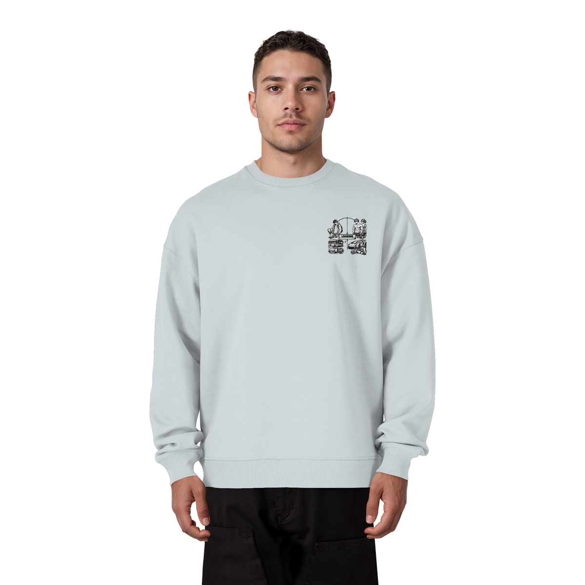 LOADiNG BASiCS - Organic Oversize Sweatshirt