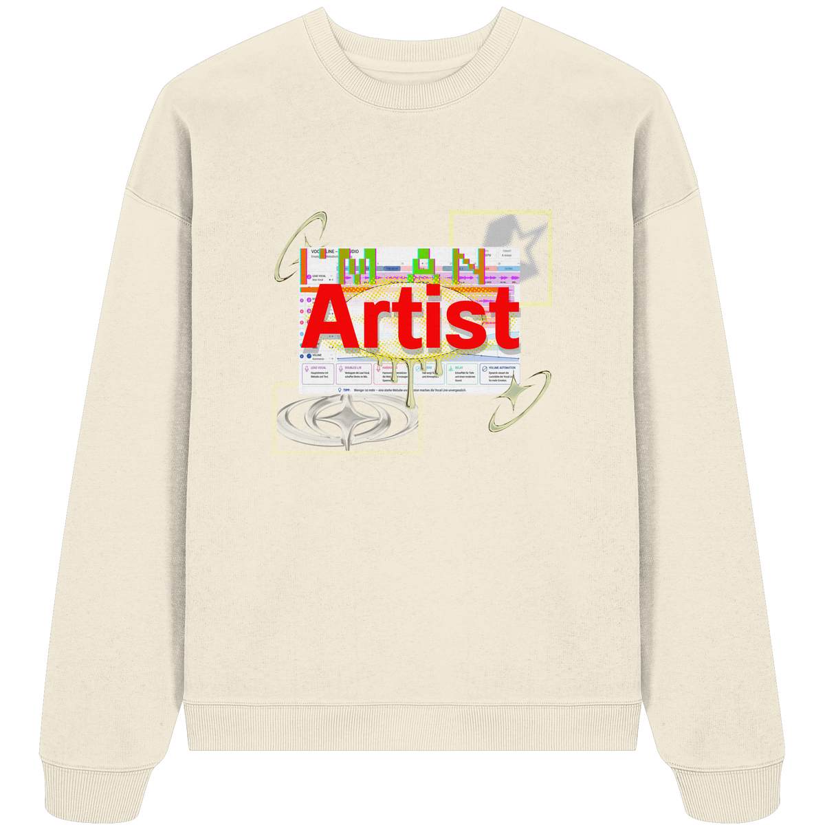 The Artist - Organic Oversize Sweatshirt