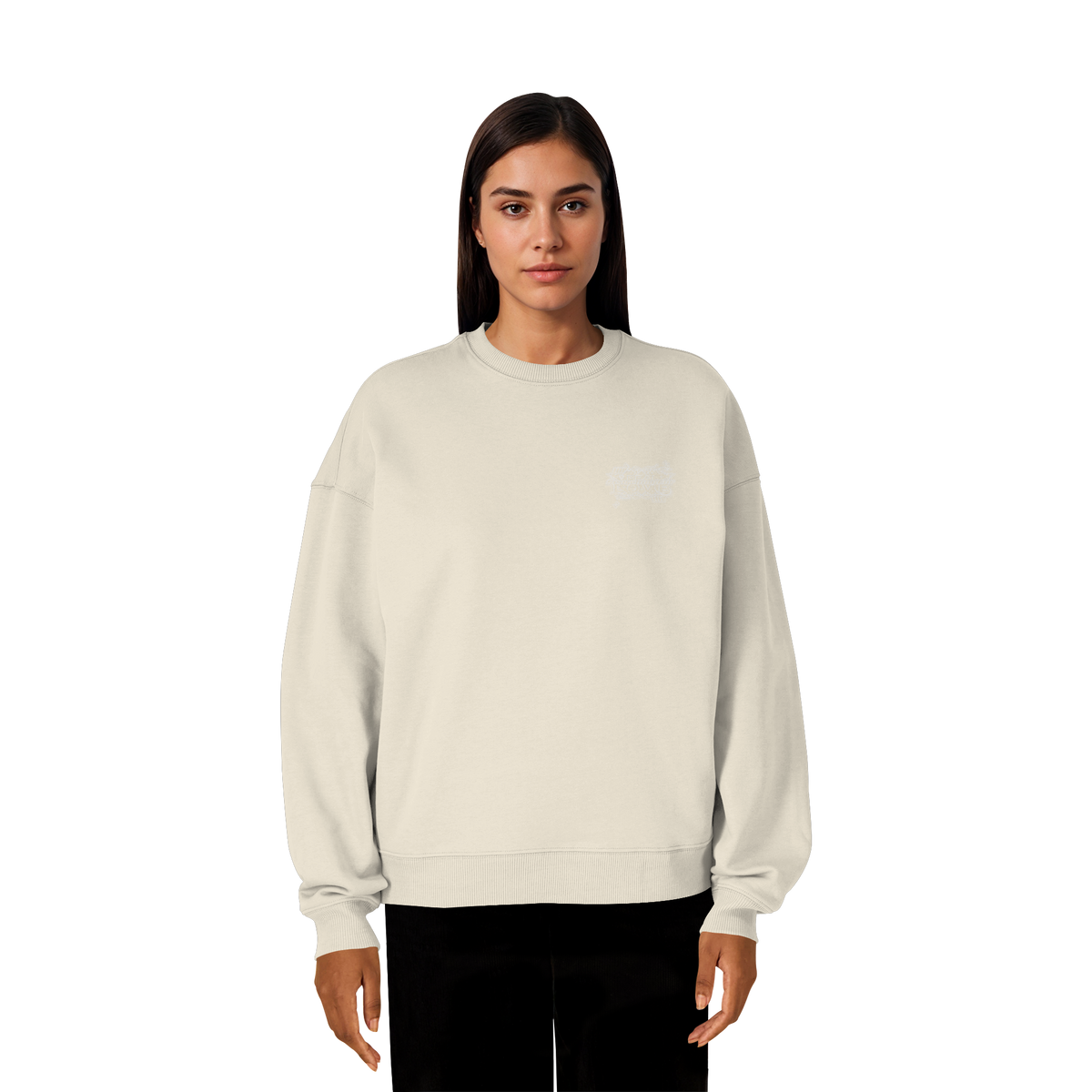 The REAL LOVE BASiCS - Organic Oversize Sweatshirt