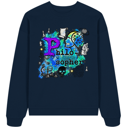 The Philosopher - Organic Oversize Sweatshirt