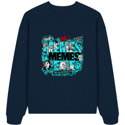 The Meme - Organic Oversize Sweatshirt