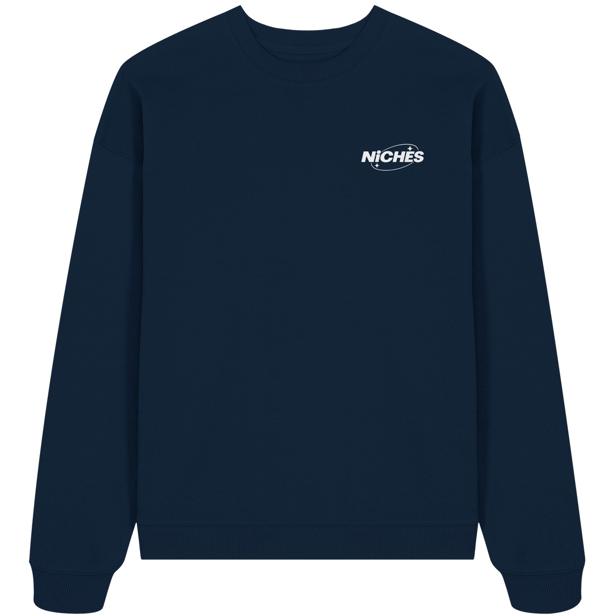 NiCHES - BASiC STYLE - Organic Oversize Sweatshirt