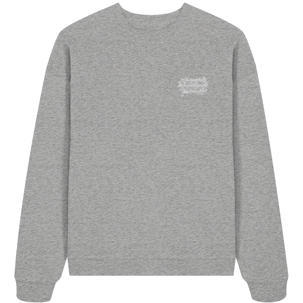 The REAL LOVE BASiCS - Organic Oversize Sweatshirt