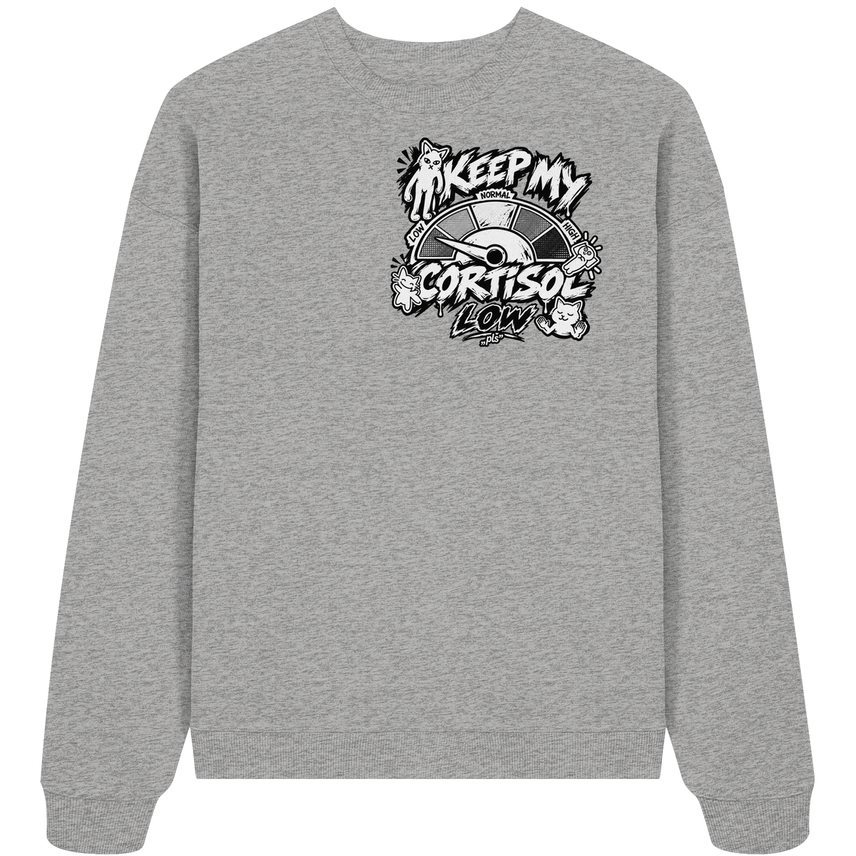 low CORTiSOL - Organic Oversize Sweatshirt