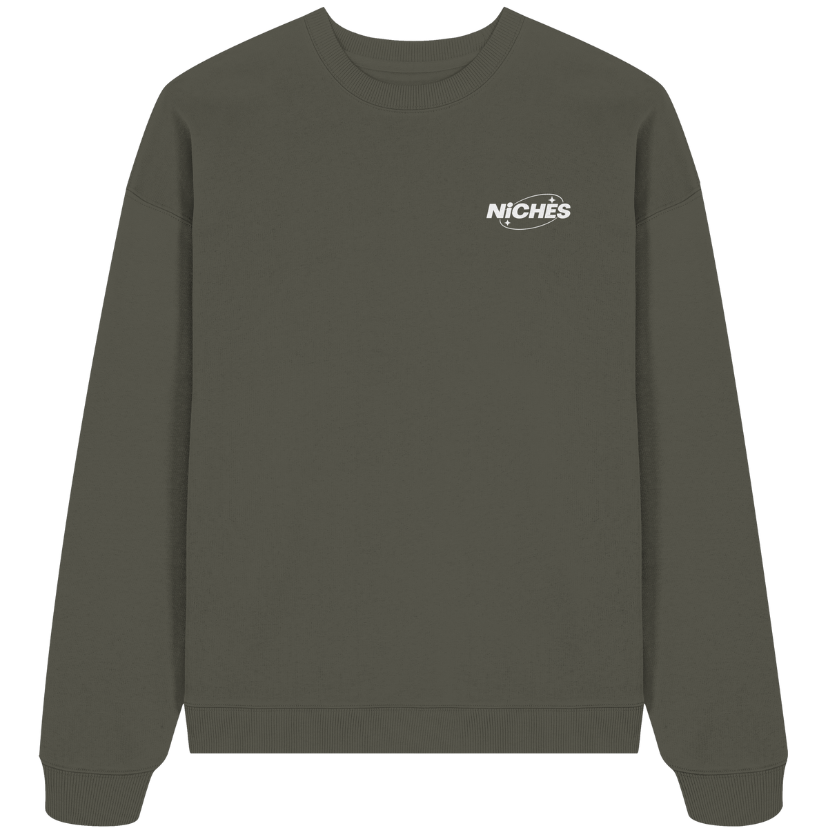 NiCHES - BASiC STYLE - Organic Oversize Sweatshirt