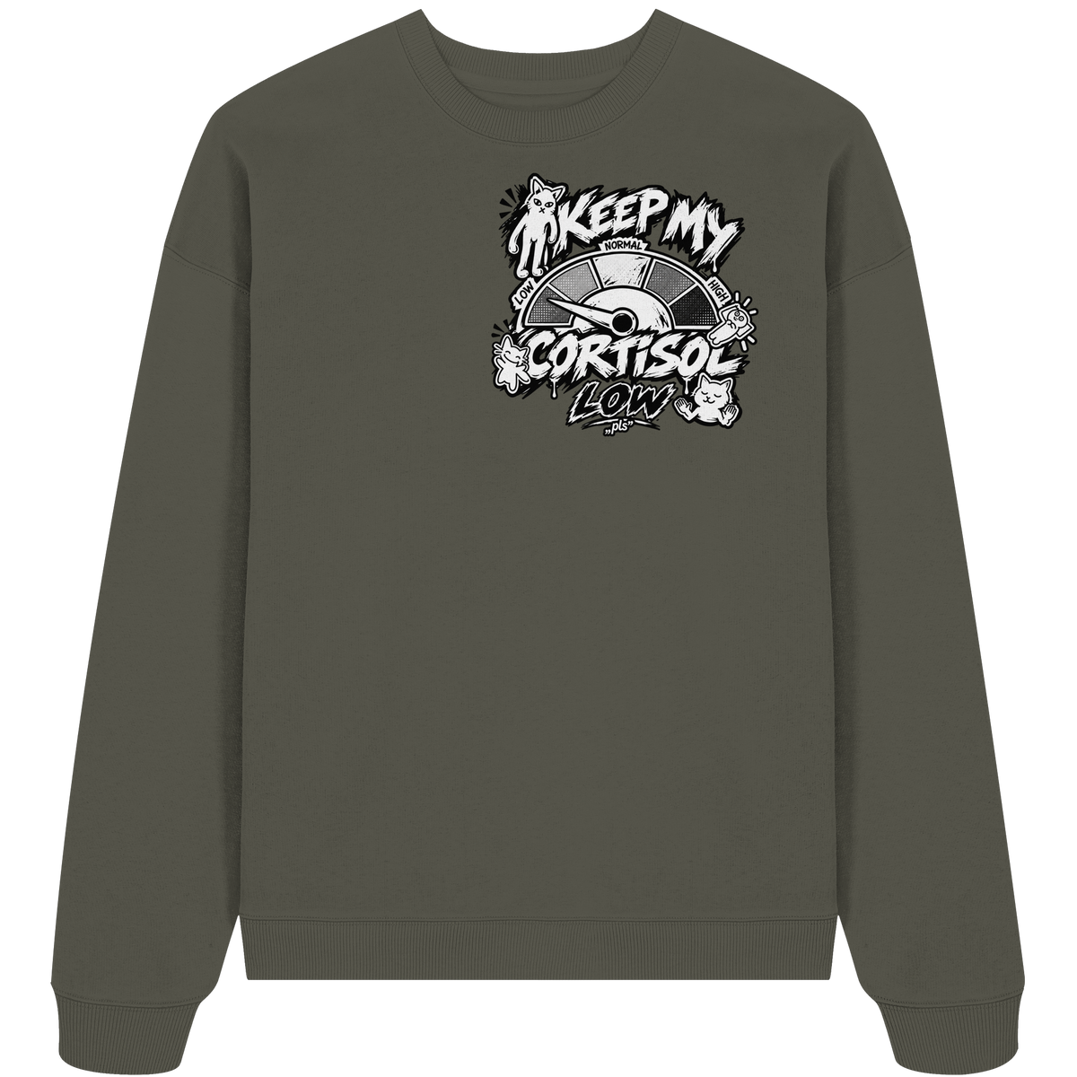 low CORTiSOL - Organic Oversize Sweatshirt