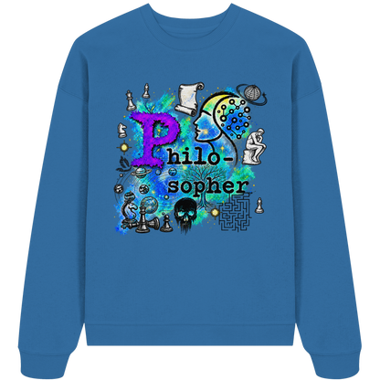 The Philosopher - Organic Oversize Sweatshirt