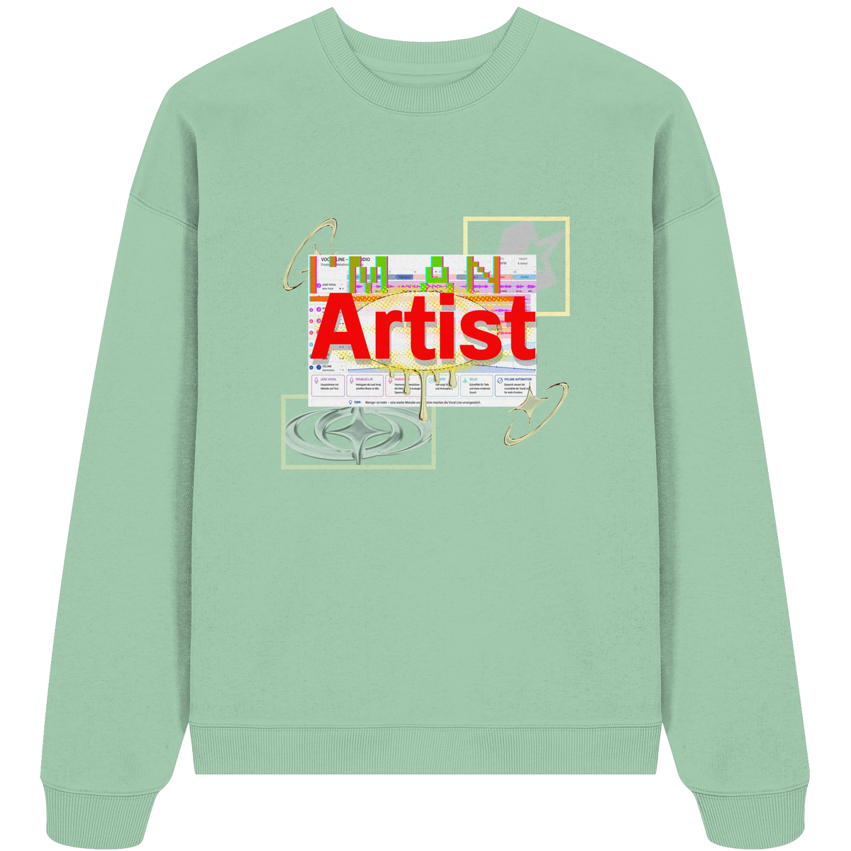 The Artist - Organic Oversize Sweatshirt