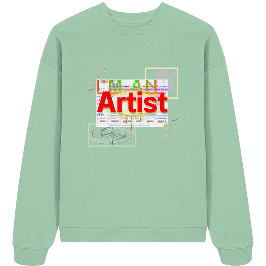 The Artist - Organic Oversize Sweatshirt
