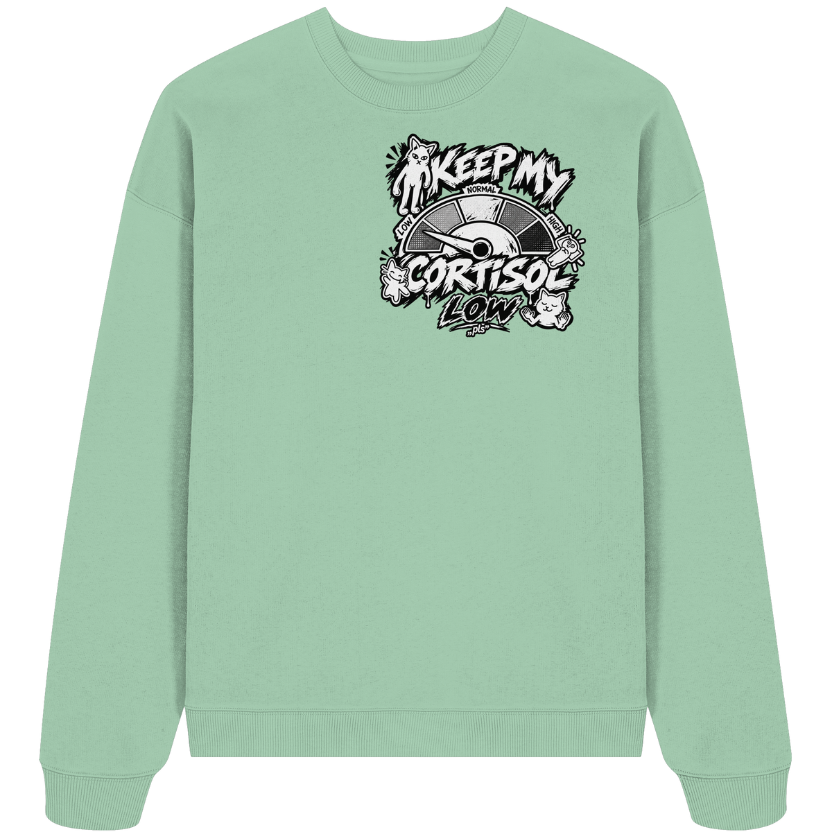 low CORTiSOL - Organic Oversize Sweatshirt