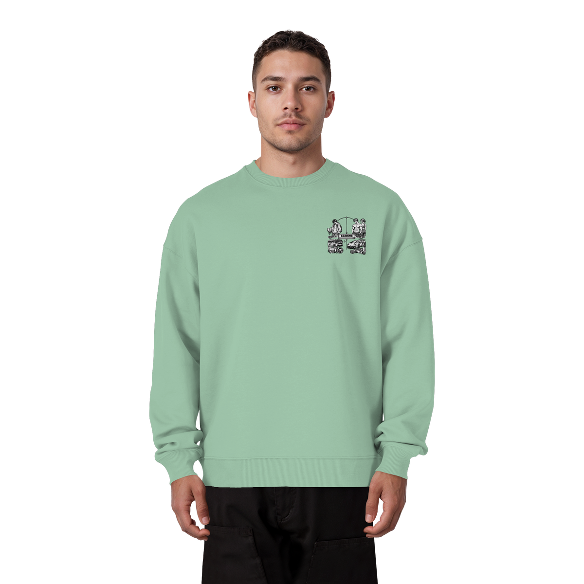 LOADiNG BASiCS - Organic Oversize Sweatshirt