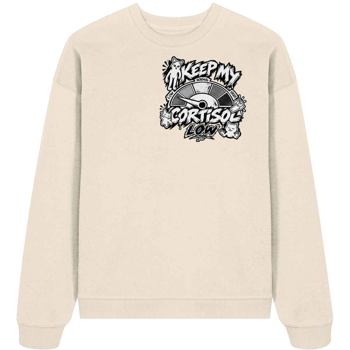 low CORTiSOL - Organic Oversize Sweatshirt