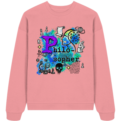 The Philosopher - Organic Oversize Sweatshirt