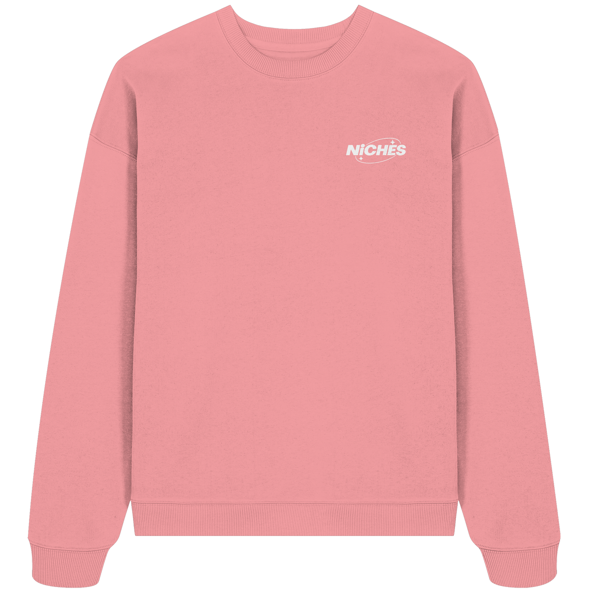 NiCHES - BASiC STYLE - Organic Oversize Sweatshirt