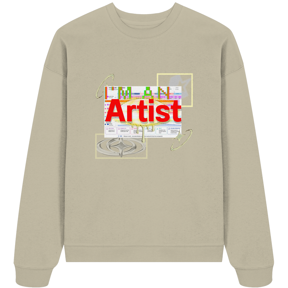 The Artist - Organic Oversize Sweatshirt
