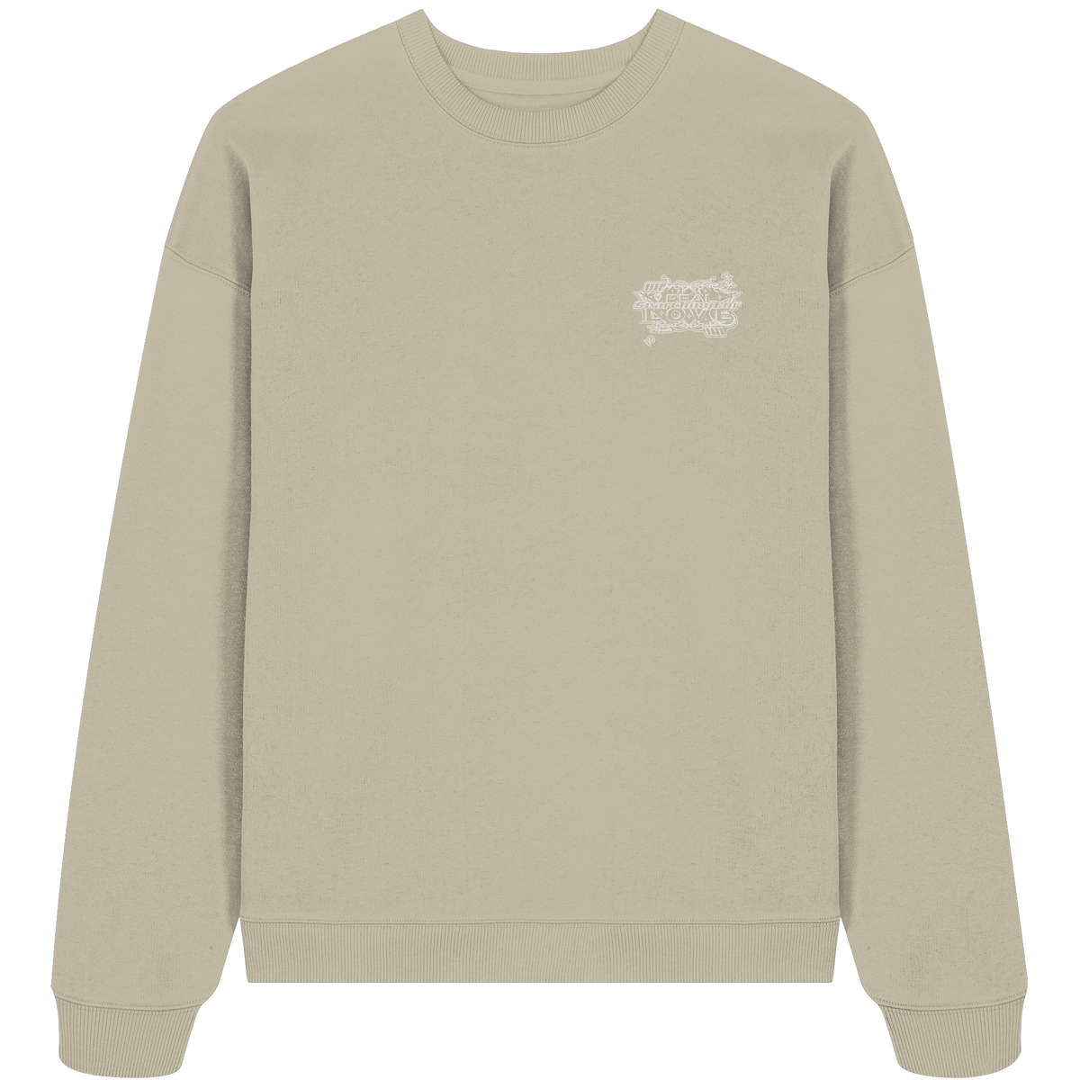 The REAL LOVE BASiCS - Organic Oversize Sweatshirt