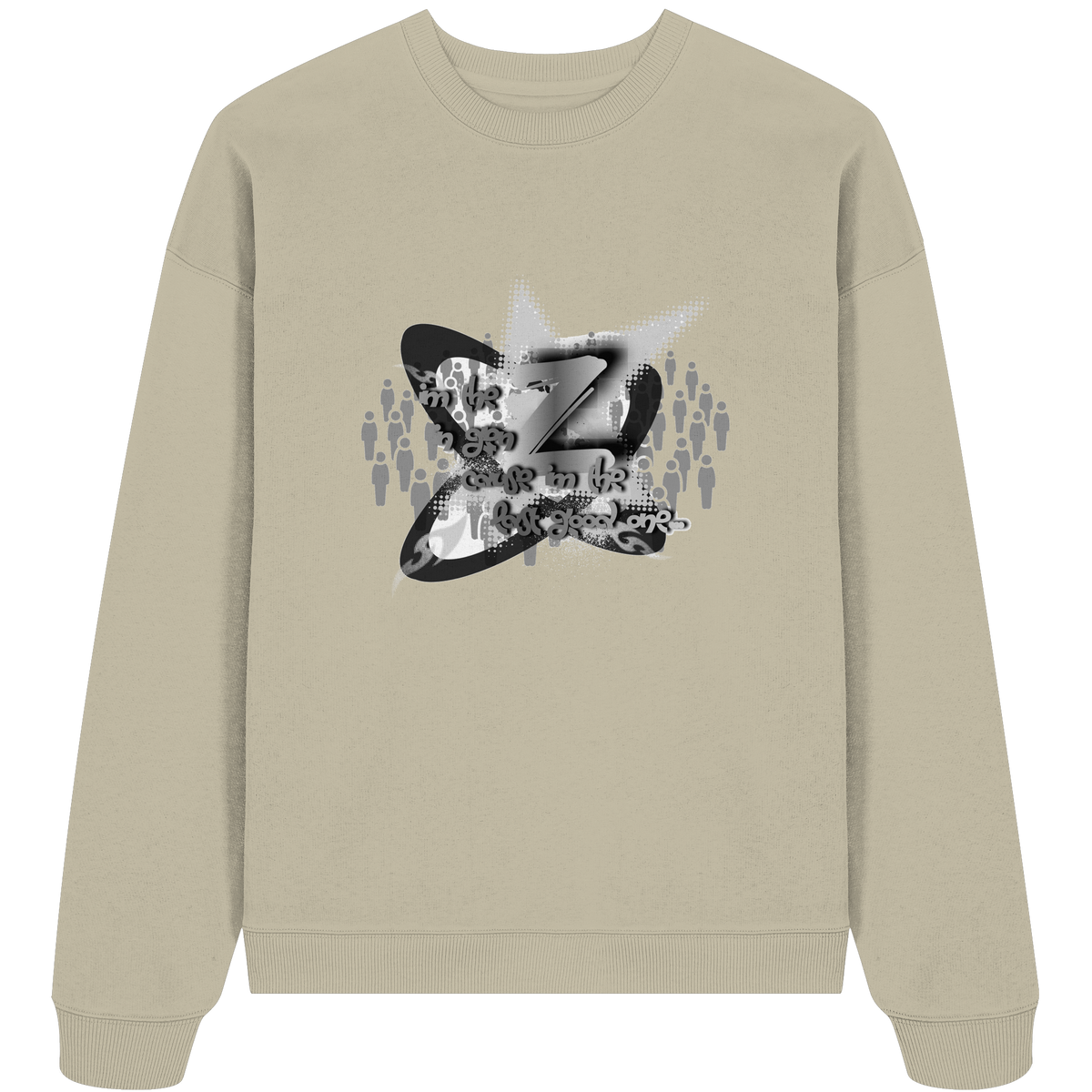 The Rebellion Z BASiC - Organic Oversize Sweatshirt