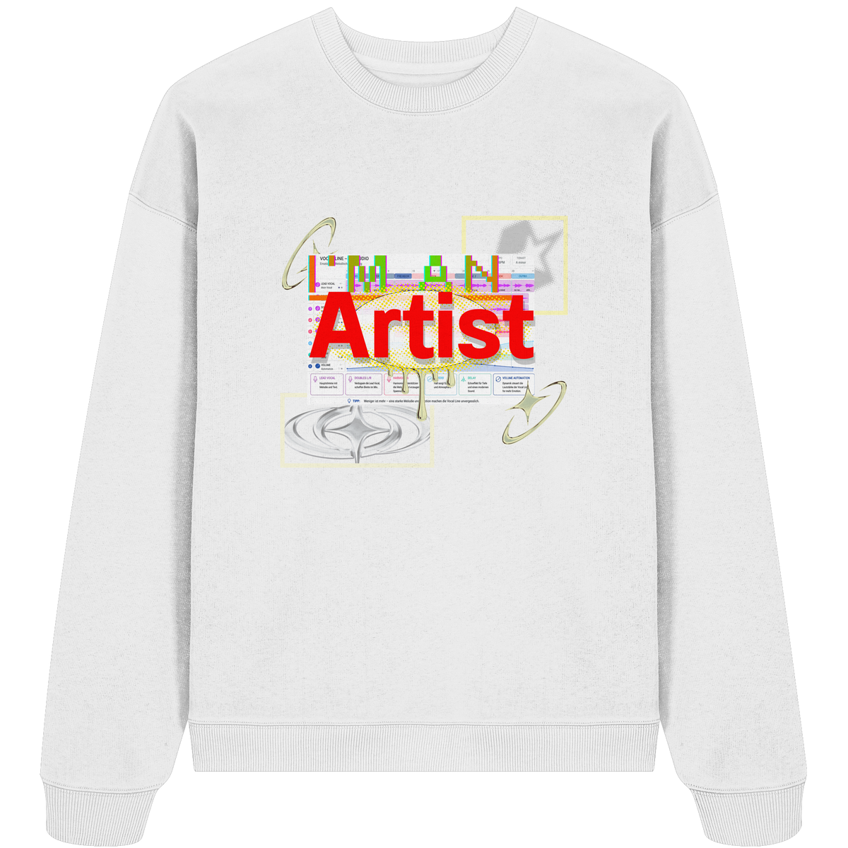 The Artist - Organic Oversize Sweatshirt
