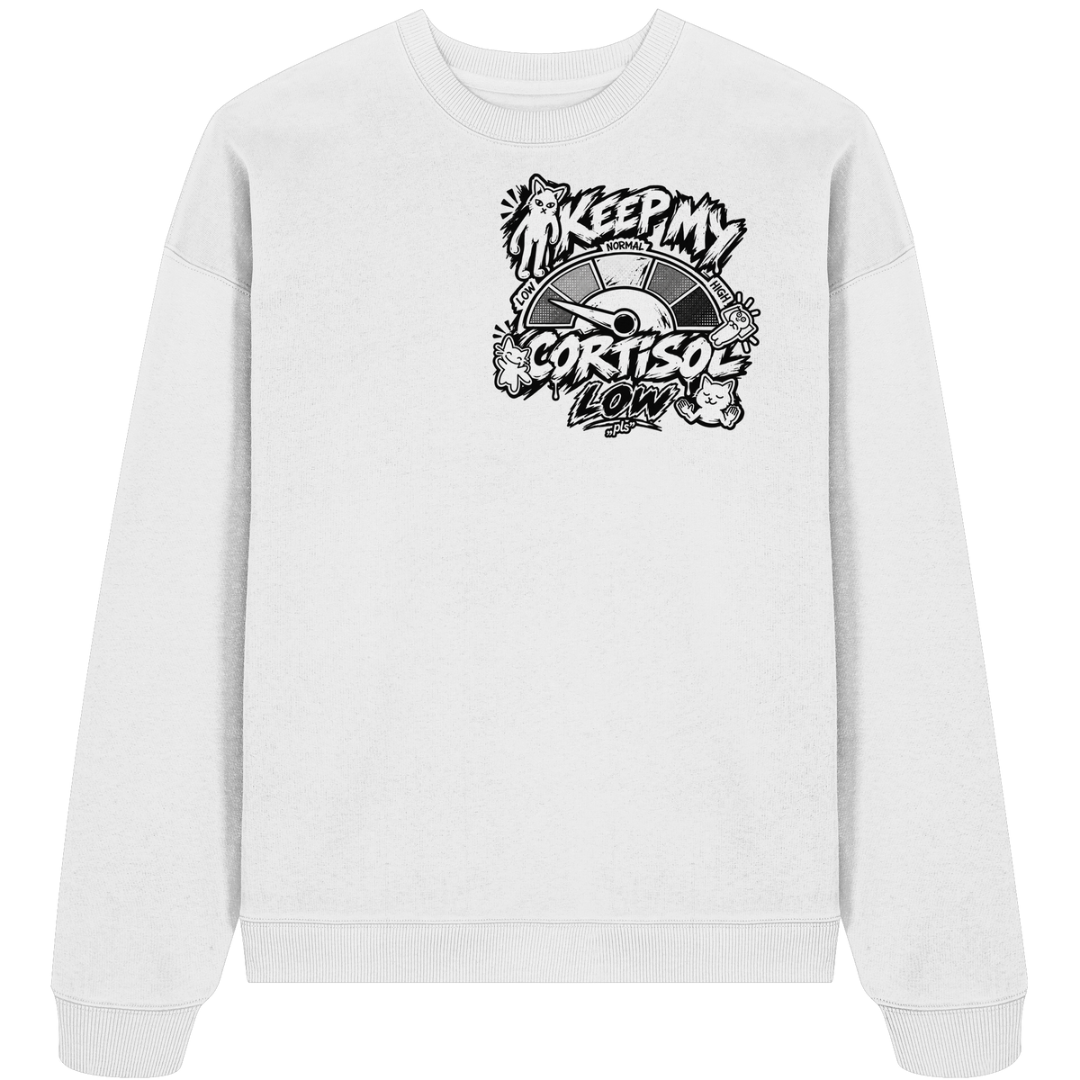 low CORTiSOL - Organic Oversize Sweatshirt