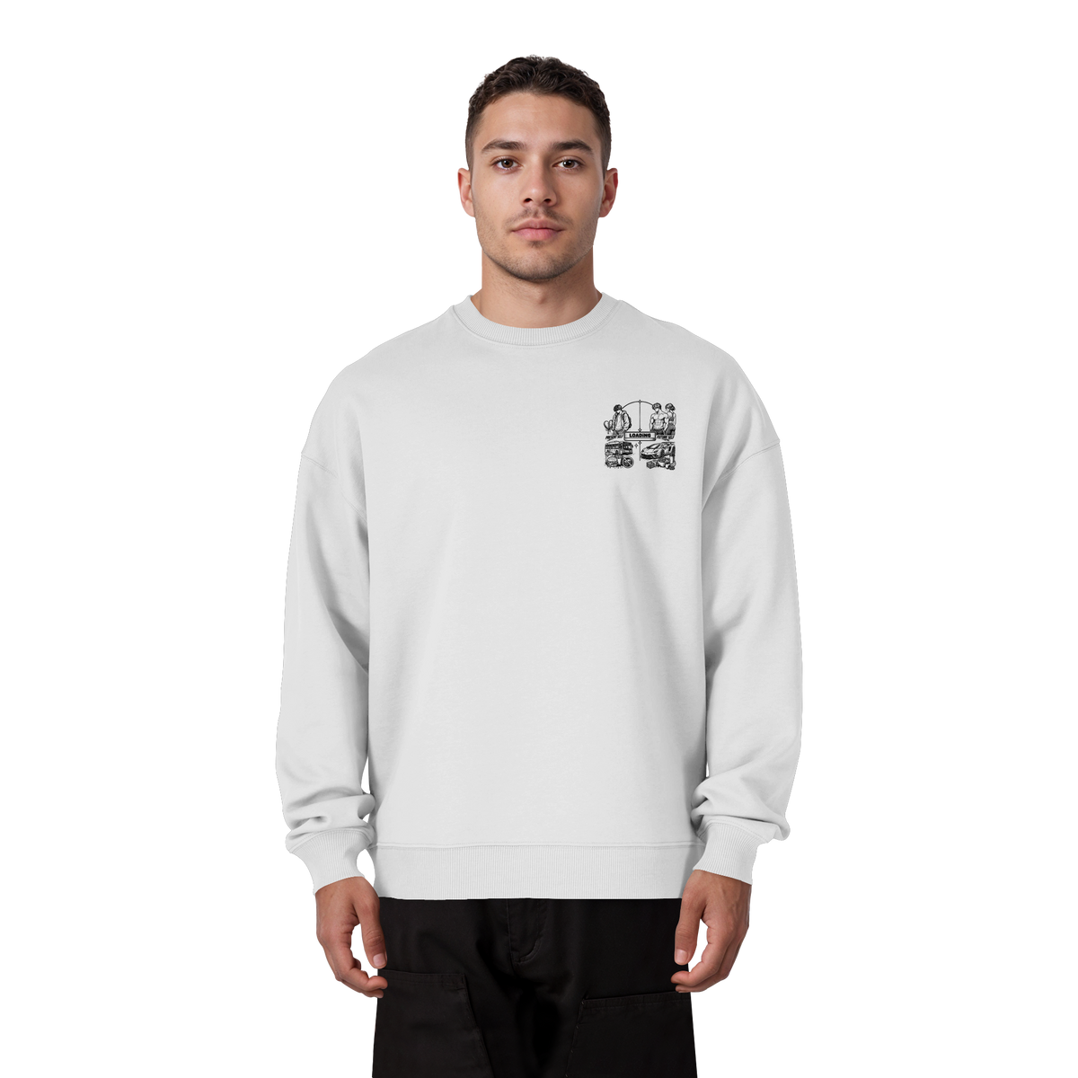 LOADiNG BASiCS - Organic Oversize Sweatshirt