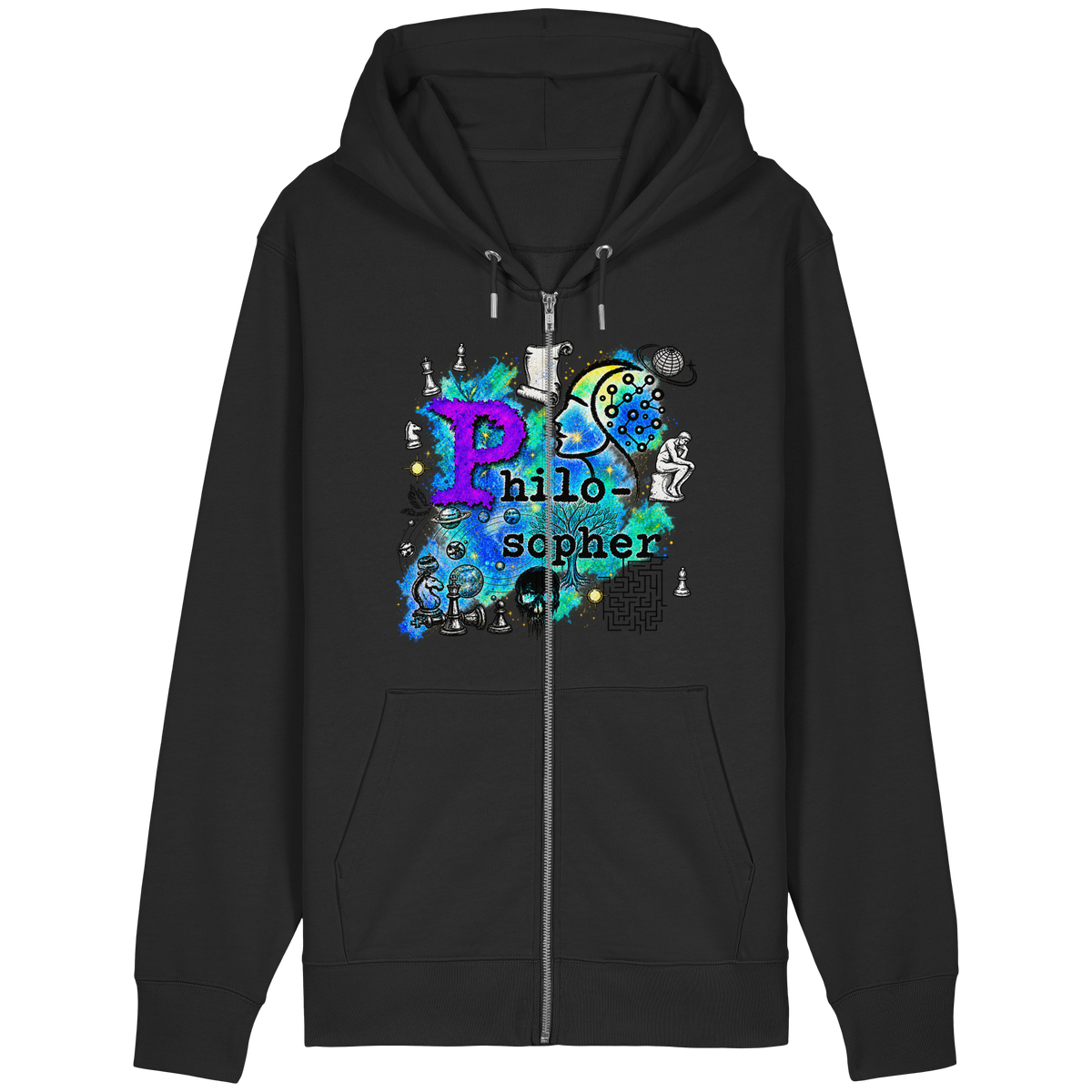 The Philosopher - Organic Relaxed Zipper