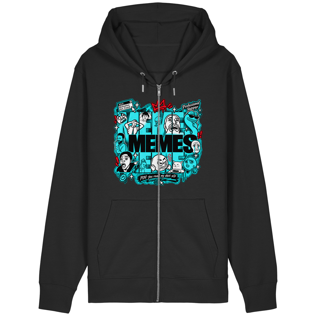 The Meme - Organic Relaxed Zipper